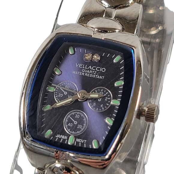 Vellaccio Quartz Watch Stainless Steel Bracelet Water Resistant Japan Movement - Picture 4 of 16